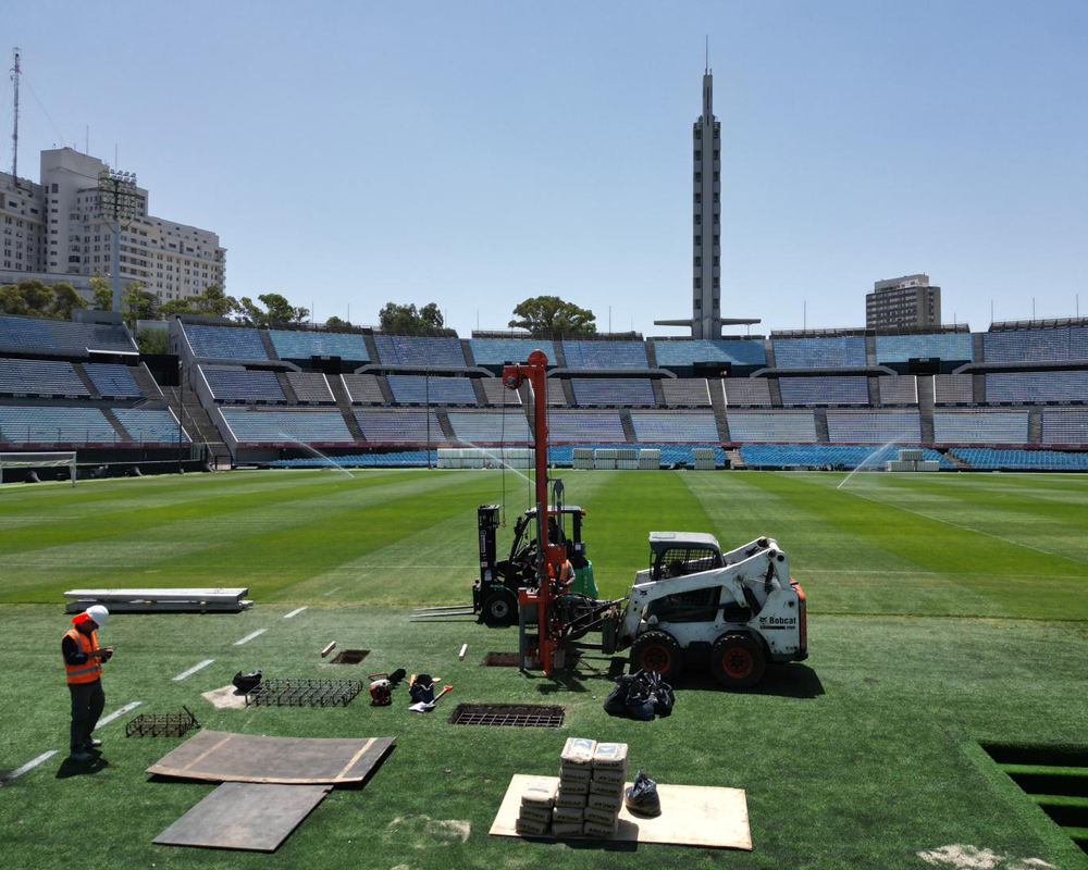 Nuestro trabajo para el concierto de Shakira en el Estadio Centenario