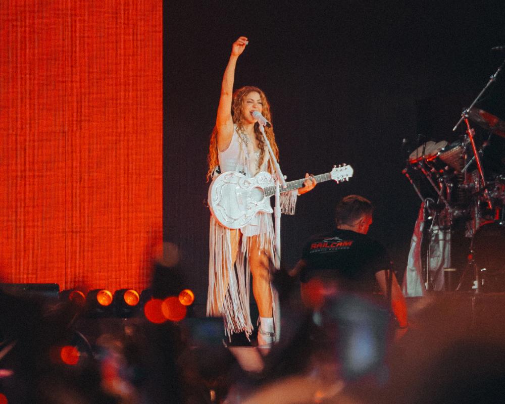 Nuestro trabajo para el concierto de Shakira en el Estadio Centenario